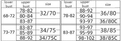 QQ Sugar Oxygen Strapless Front Button Bra